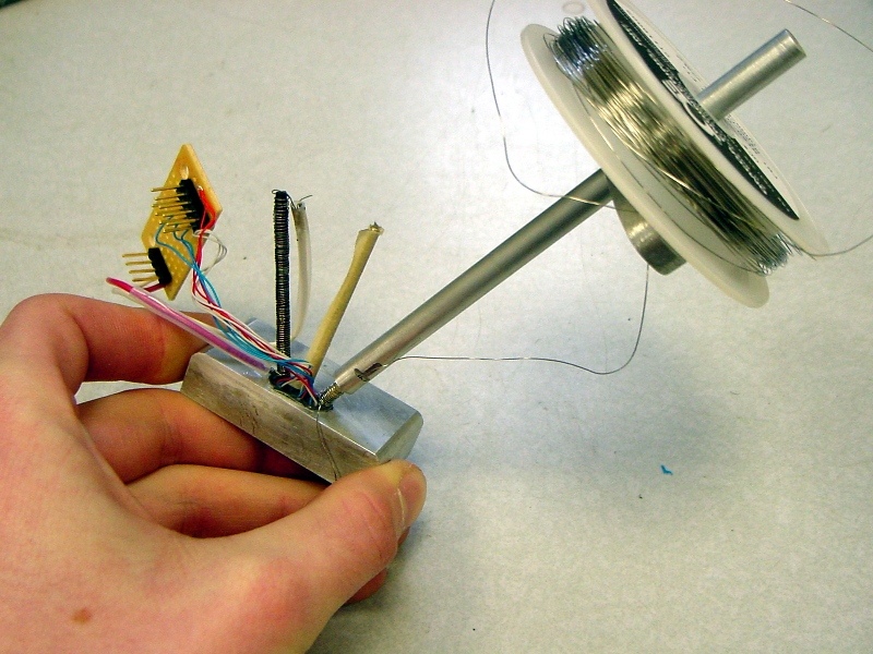 homemade coil winder